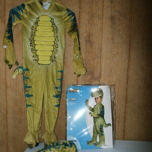 Spirit Kids T-Rex Costume in Green and Yellow
